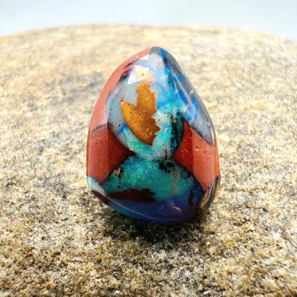 Raw Boulder Opal Stone